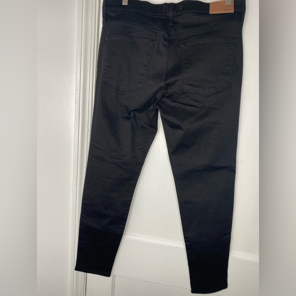 MADEWELL NWT 8” Black Skinny Jeans Size 33 - Picture 5 of 8